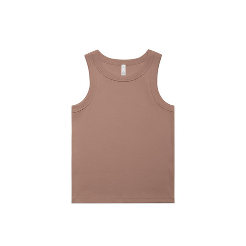 HAZY PINK wo's-organic-rib-tank-hazypink